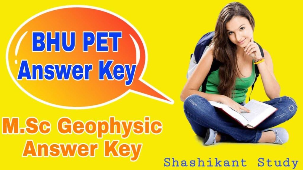 bhu-m.sc geophysic-answer-key