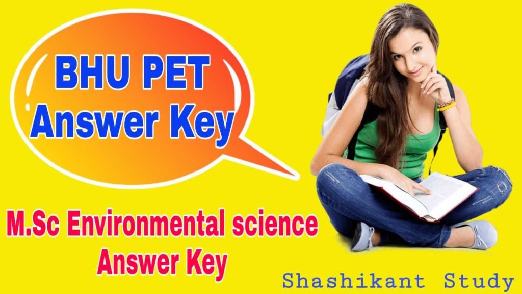 bhu-msc-environmental-science-answer-key