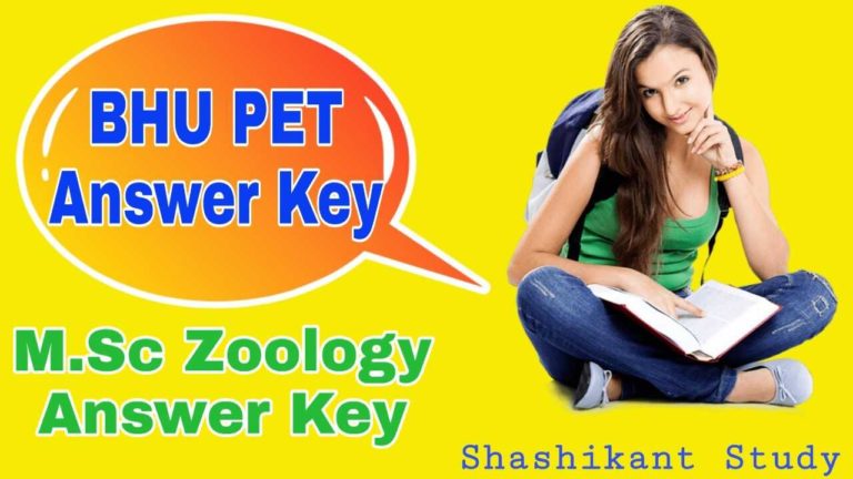 bhu-msc-zoology-answer-key